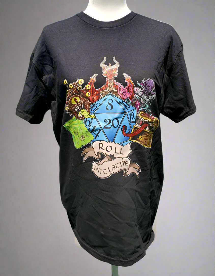 Roll Initiative D&D Shirt