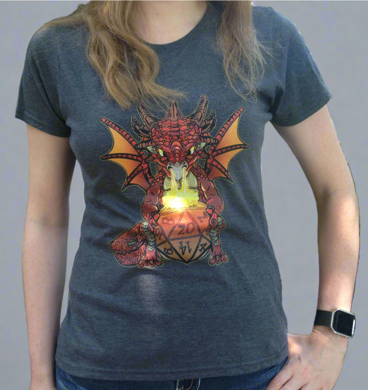 Baby Red Dragon D&D Shirt
