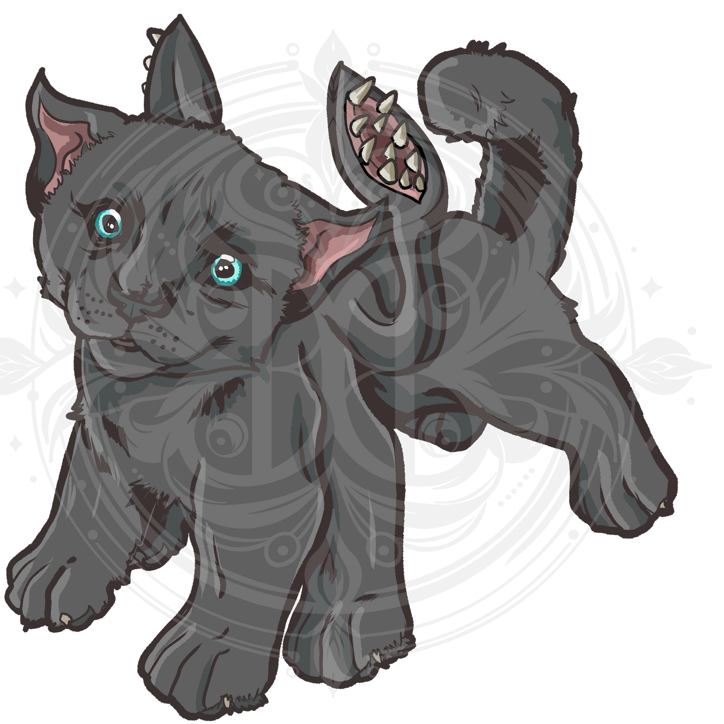 Displacer Kitten Sticker
