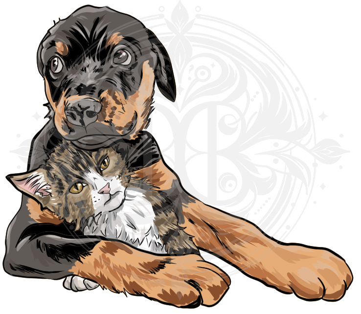 Feline tolerance sticker