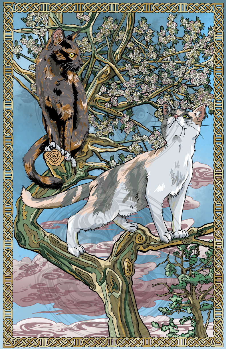 Adventure Cats - Wall sized print
