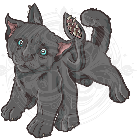 Displacer Kitten Sticker