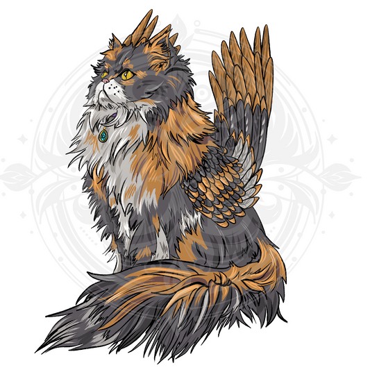 Tressym Sticker